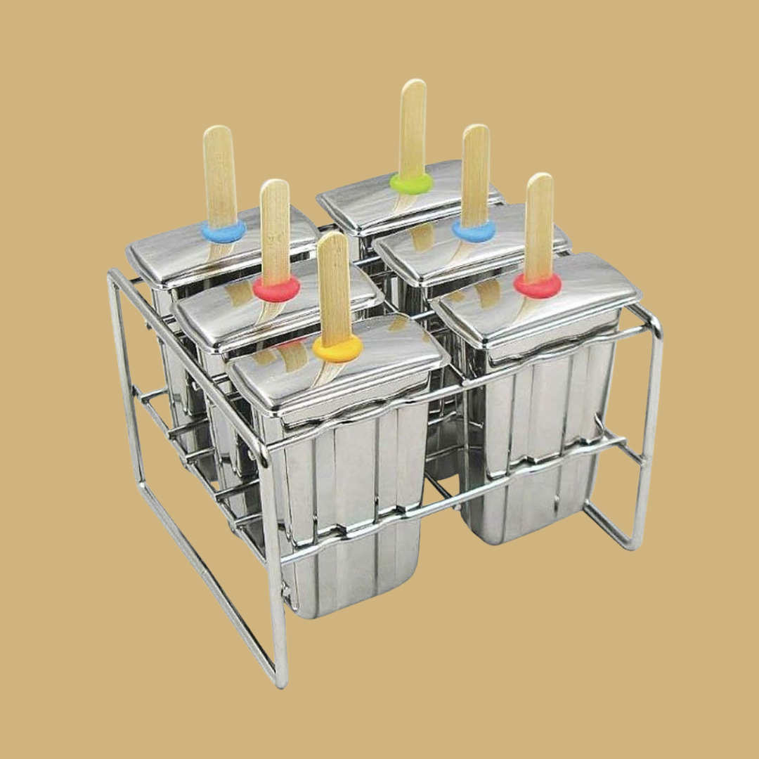 Steel popsicle molds